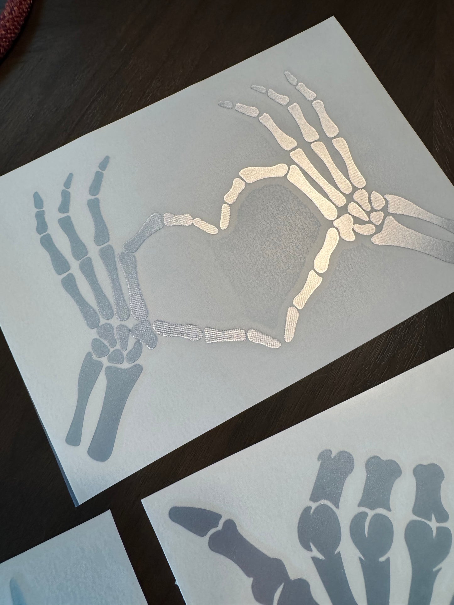 Skelton Hand Decals