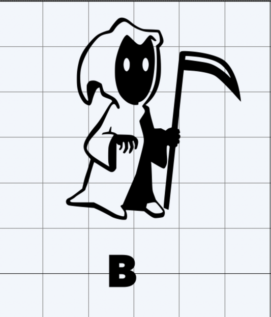 Grim Reaper Character Decals
