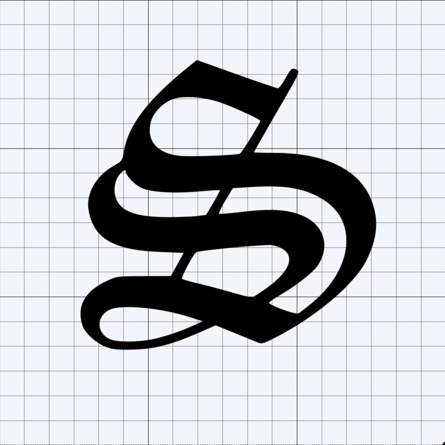 Letters - Old English Font