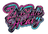 NTH Neon Palmtree Decal