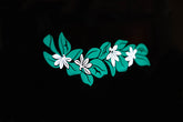 Naupaka Leaf and Flower w/ Iwa Bird Punchout