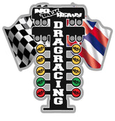 No Talk Heavy - Jr Dragsters Decals