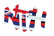 NTH - Hawaiian Flag Decals