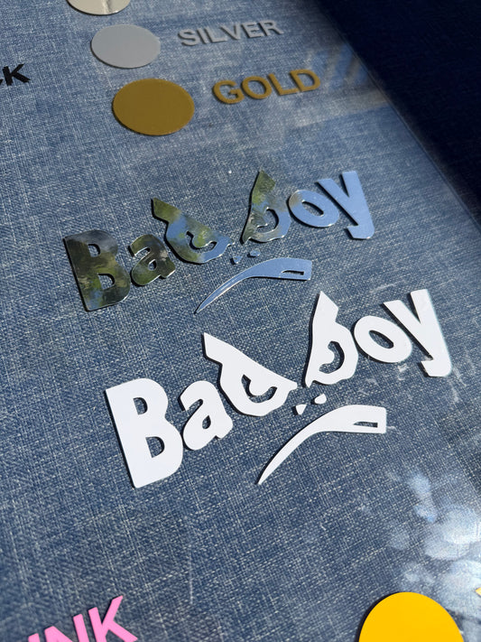 Bad Boy Decal