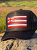 Hawaiian Flag Trucker Hat in Camo or Black