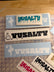 YUSALTY Bodyboarder Silhouette Decal