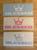 BLESSED in HI Decals