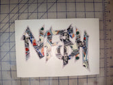 NF$H - No Front Straight Hustlin Decal