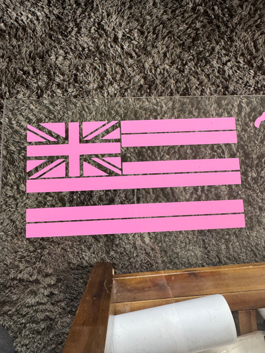 Hawaiian Flag Sticker