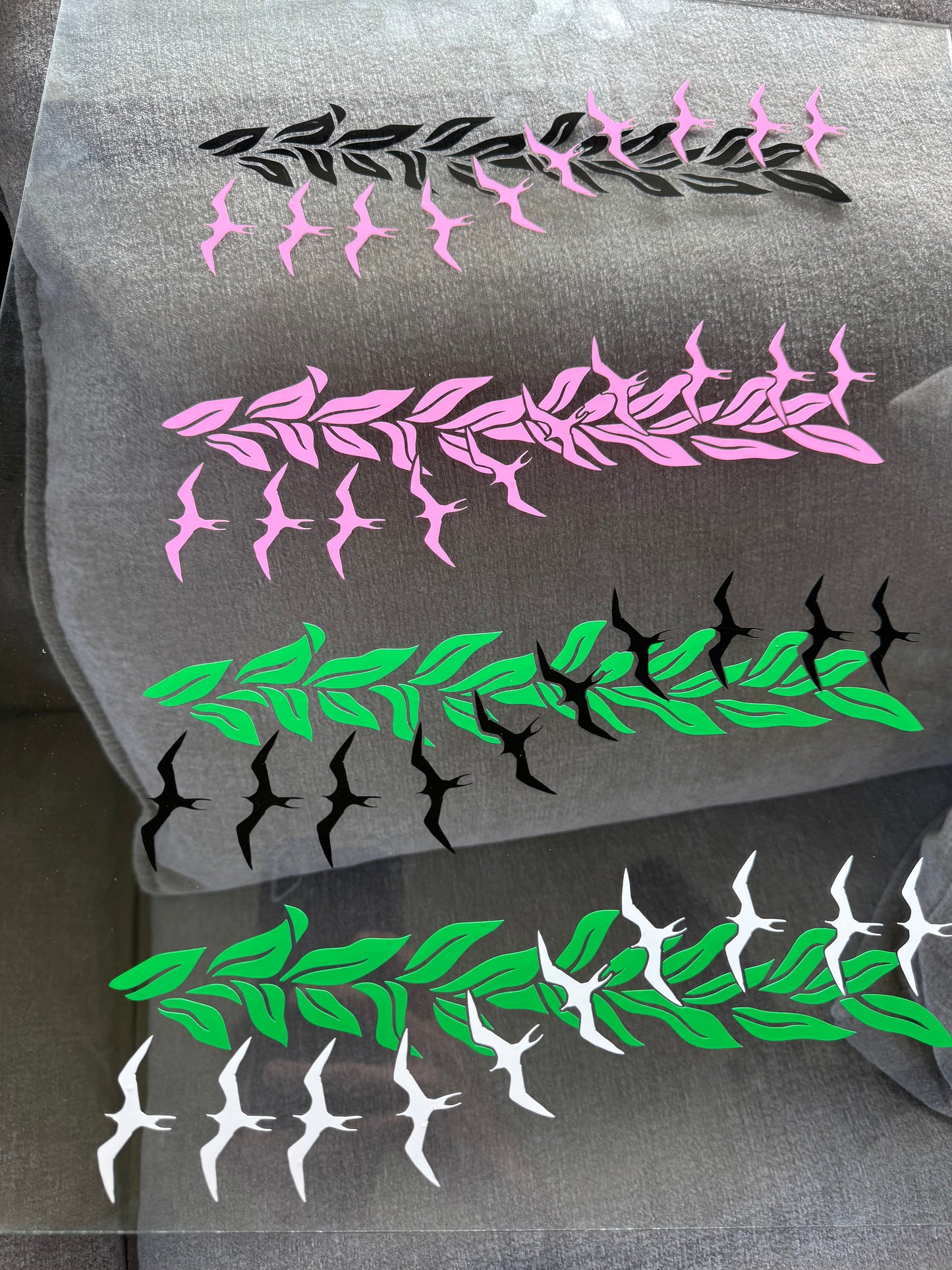 Iwa Bird Maile Lei Sticker