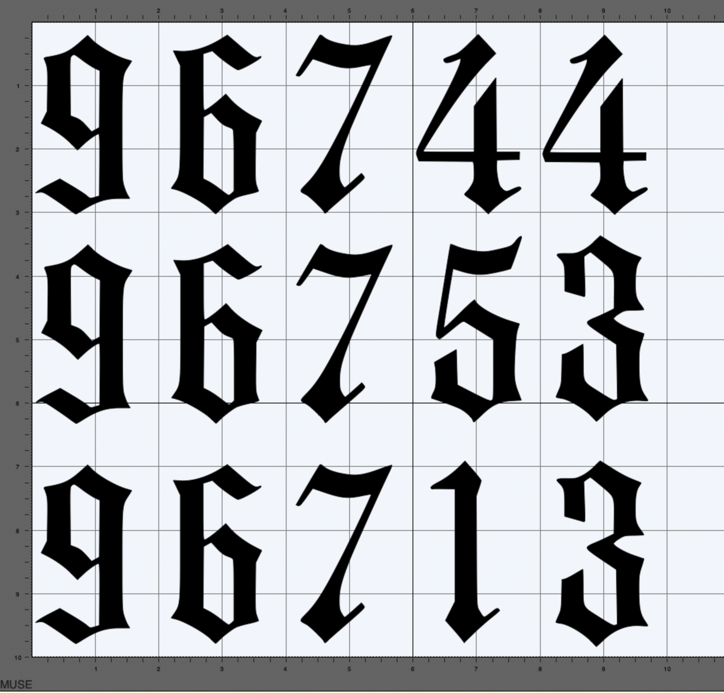 Horizontal Zip Codes of Hawai'i Decal