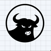 662 Bodyboard Shop Large Bull Decals