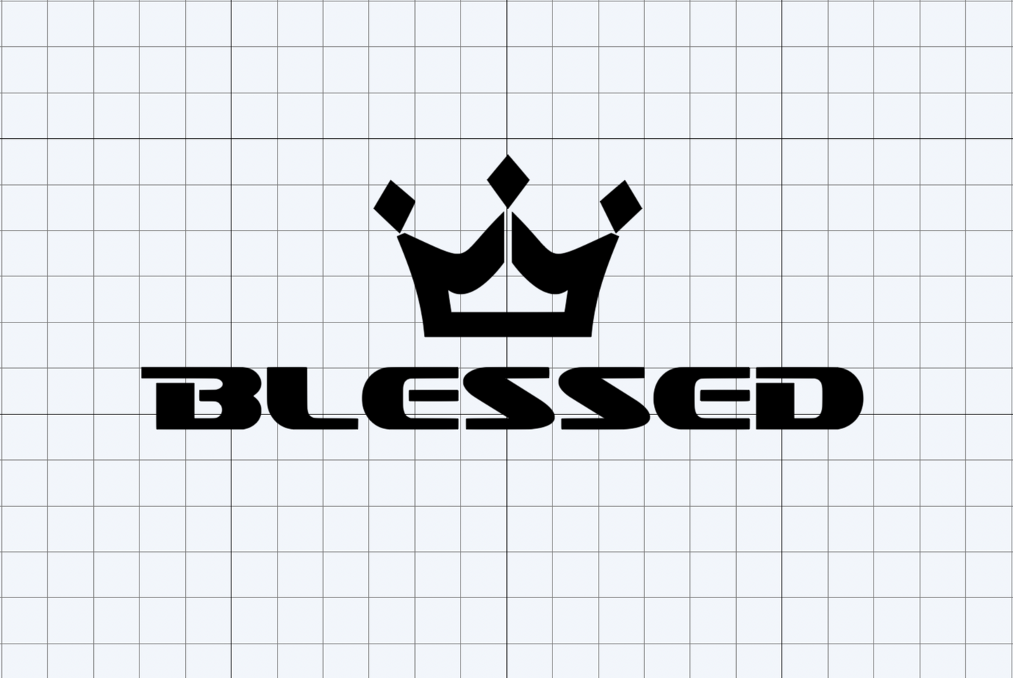 BLESSED in HI Decals