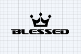 BLESSED in HI Decals