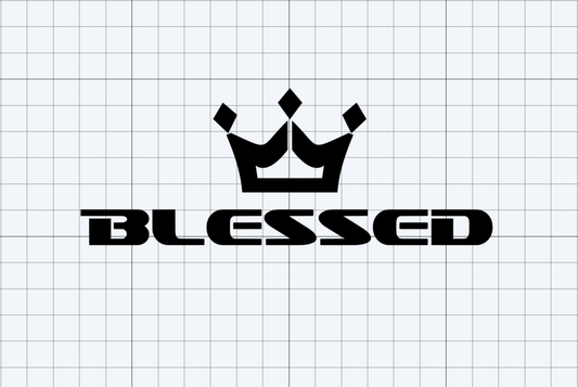 BLESSED in HI Decals