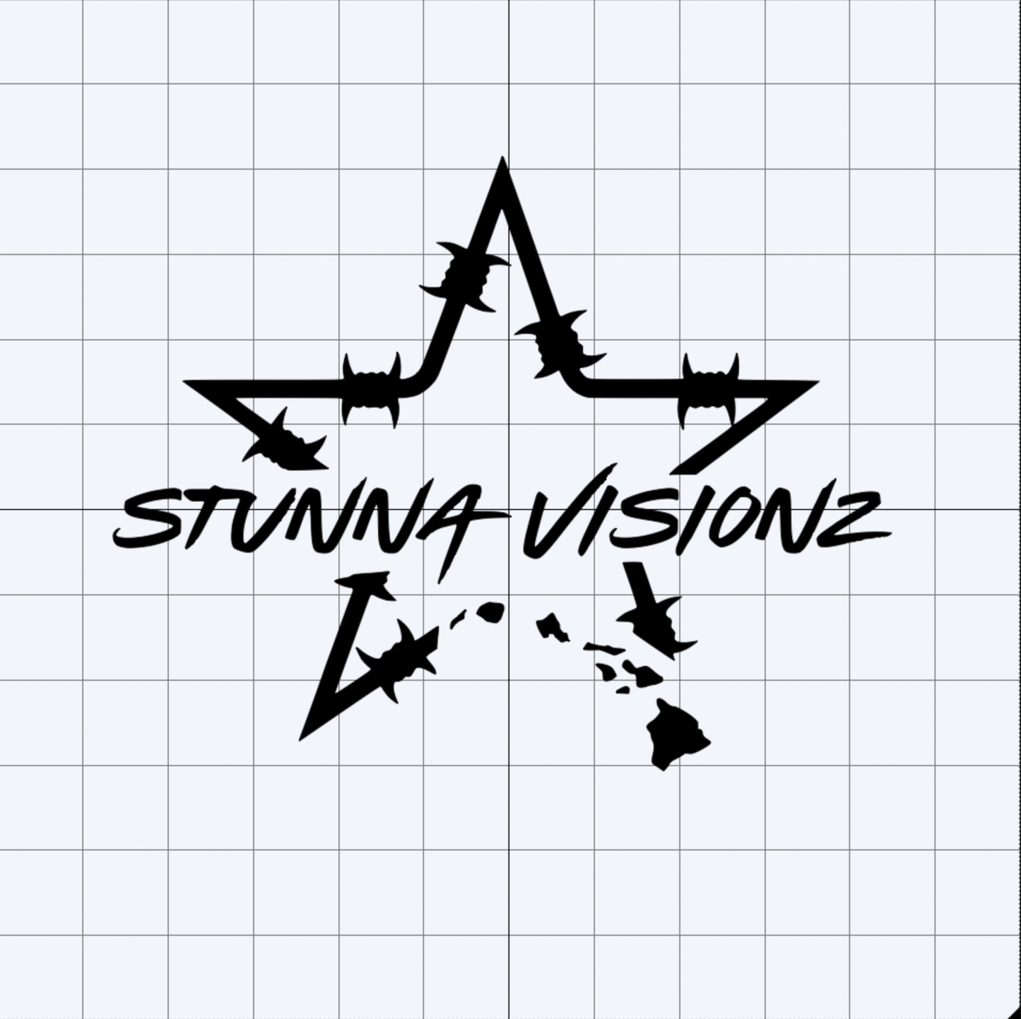 Stunna Visionz Star Decals