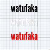 WATUFAKA Decal