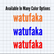 WATUFAKA Decal