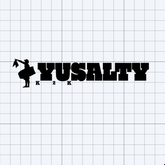 YUSALTY Bodyboarder Silhouette Decal