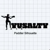 YUSALTY Canoe Paddler Decal