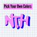 2 Color NTH Decal - Pick Your Own Colors