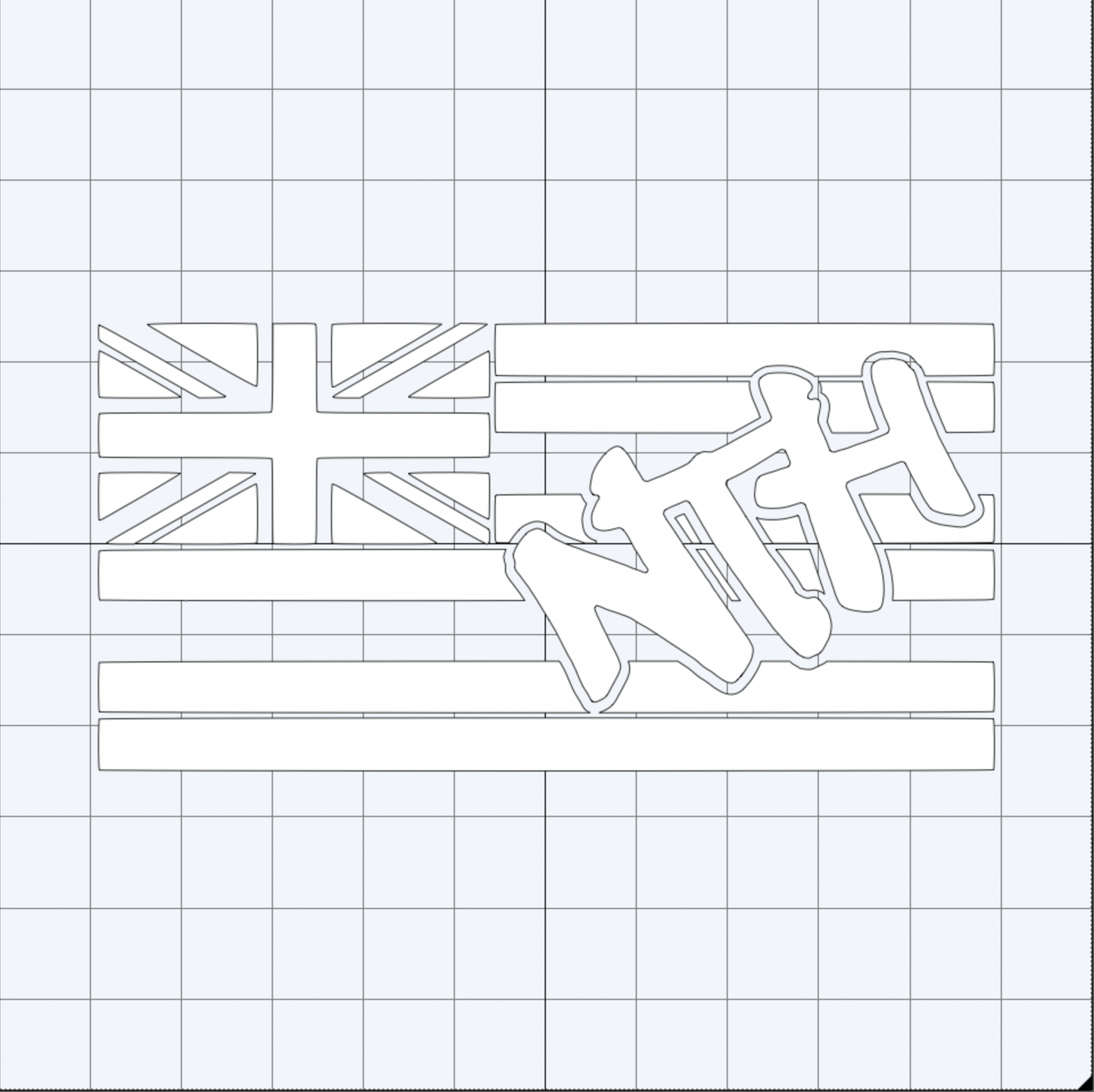 NTH x Hawaii Sticker/Decal
