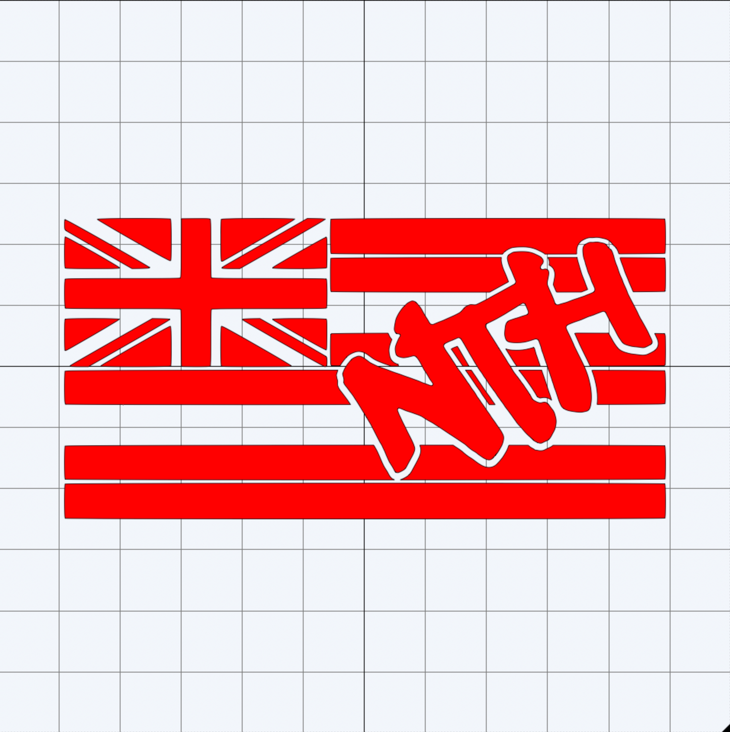 NTH x Hawaii Sticker/Decal