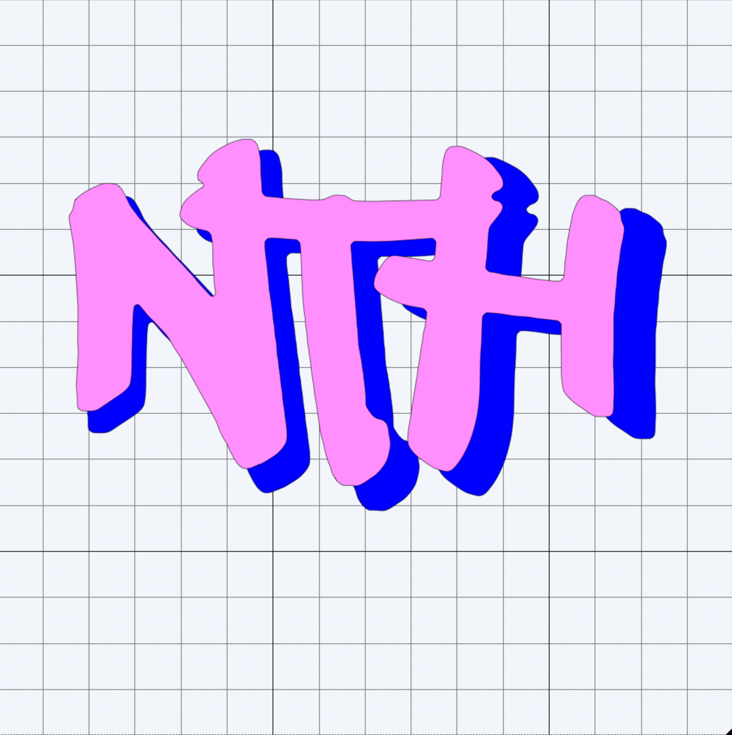 No Talk Heavy "NTH" Custom 2 Color Decals