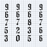 Hawai'i Zip Code Decals - Vertical