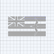 Iwa Bird Punchout In Hawaiian Flag Decal