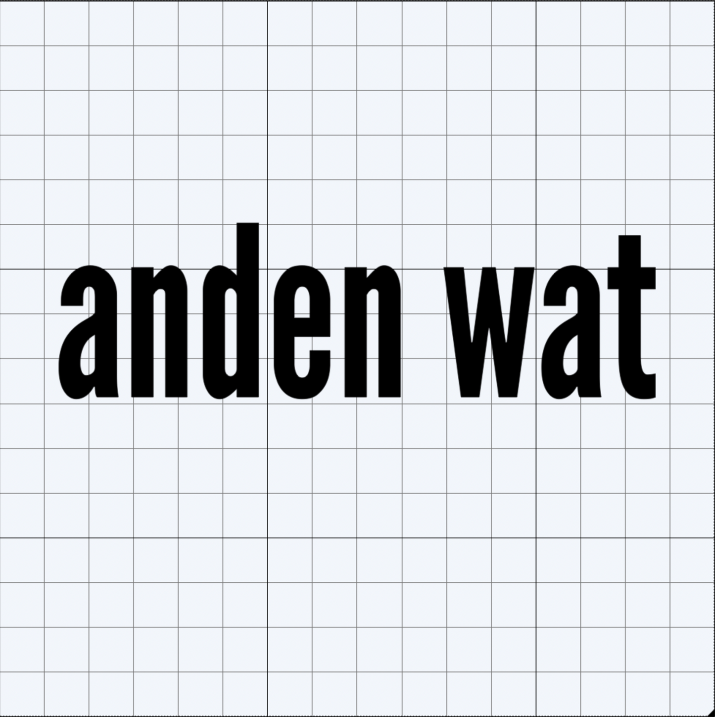 andenwat decal