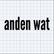 andenwat decal