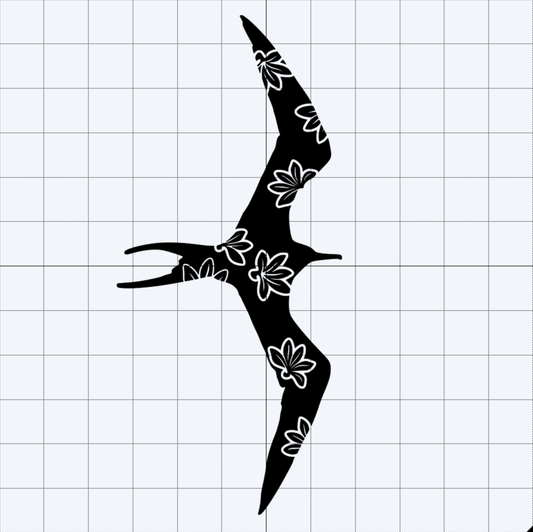 Iwa Bird w/ Naupaka Flower Punchouts
