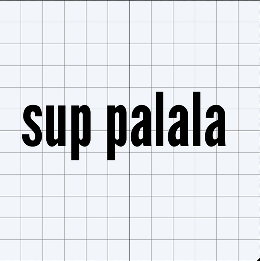 sup palala decal