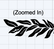 Maile Lei Decal w/ Iwa Bird Leaf Punchout