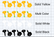 Puakenikeni Flower Strip Decal (single or multi color)