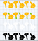Puakenikeni Flower Strip Decal (single or multi color)