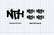 NTH Standard & Mini NTH Decals