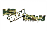 No Talk Heavy - Drip Font Decal