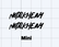 No Talk Heavy Cursive Font Standard & Mini Decals