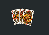 King Kamehameha Deck Of Cards Decals