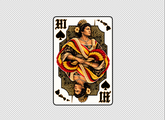 Queen Liliuokalani Deck Of Cards Decals