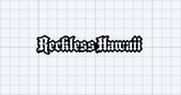 Reckless Hawaii - Outline Decal