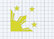 Filipino Flag Inspired 1/4 Shape Solid Color Decals