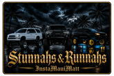 InstaMauiMatt Sunset Trucks Decal