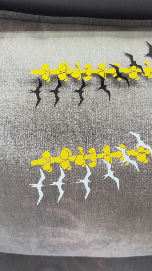 Iwa Bird Puakenikeni Lei Sticker