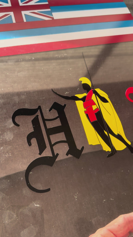 King Kamehameha Sticker